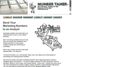 Desktop Screenshot of numbertamer.com